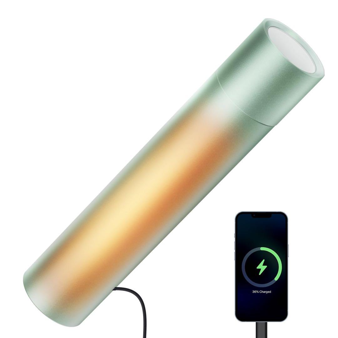 充電式カイロ 5000mAh 懐中電灯 モバイルバッテリー 軽量コンパクト
