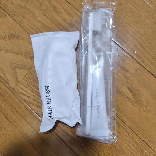 アメニティ 歯ブラシ ヘアブラシ 未開封