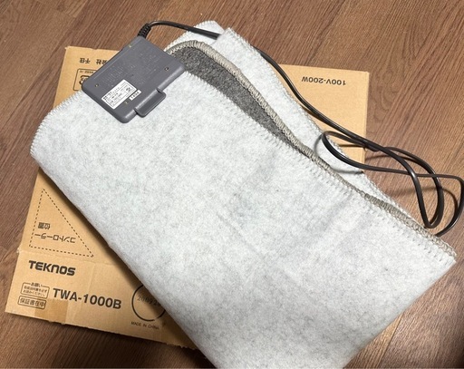 TEKNOS 1畳用カーペット (90×180cm) TWA-1000Bの写真3枚目