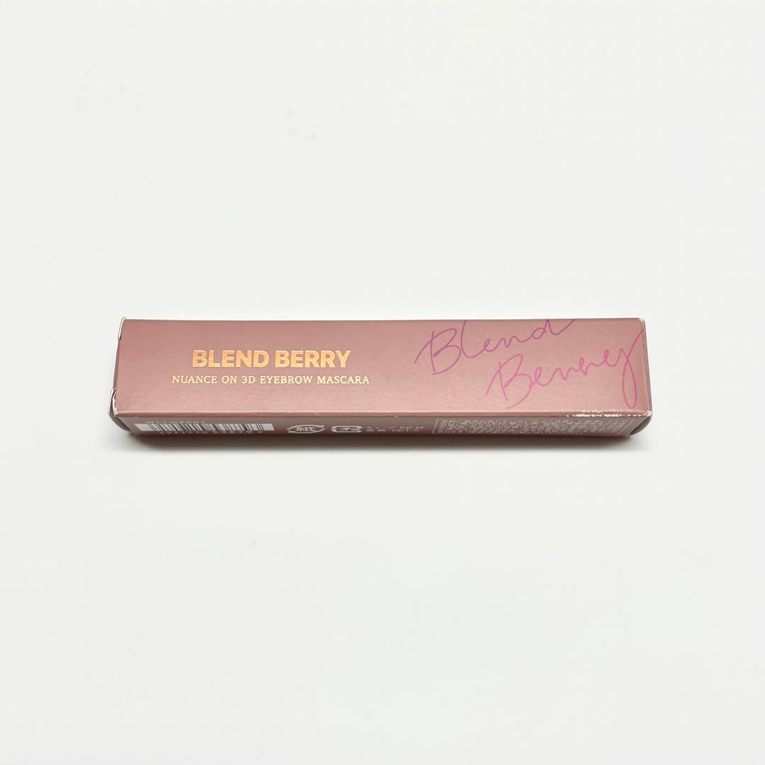 一度のみ使用・BLEND BERRY 3Dアイブロウマスカラ A2の写真4枚目