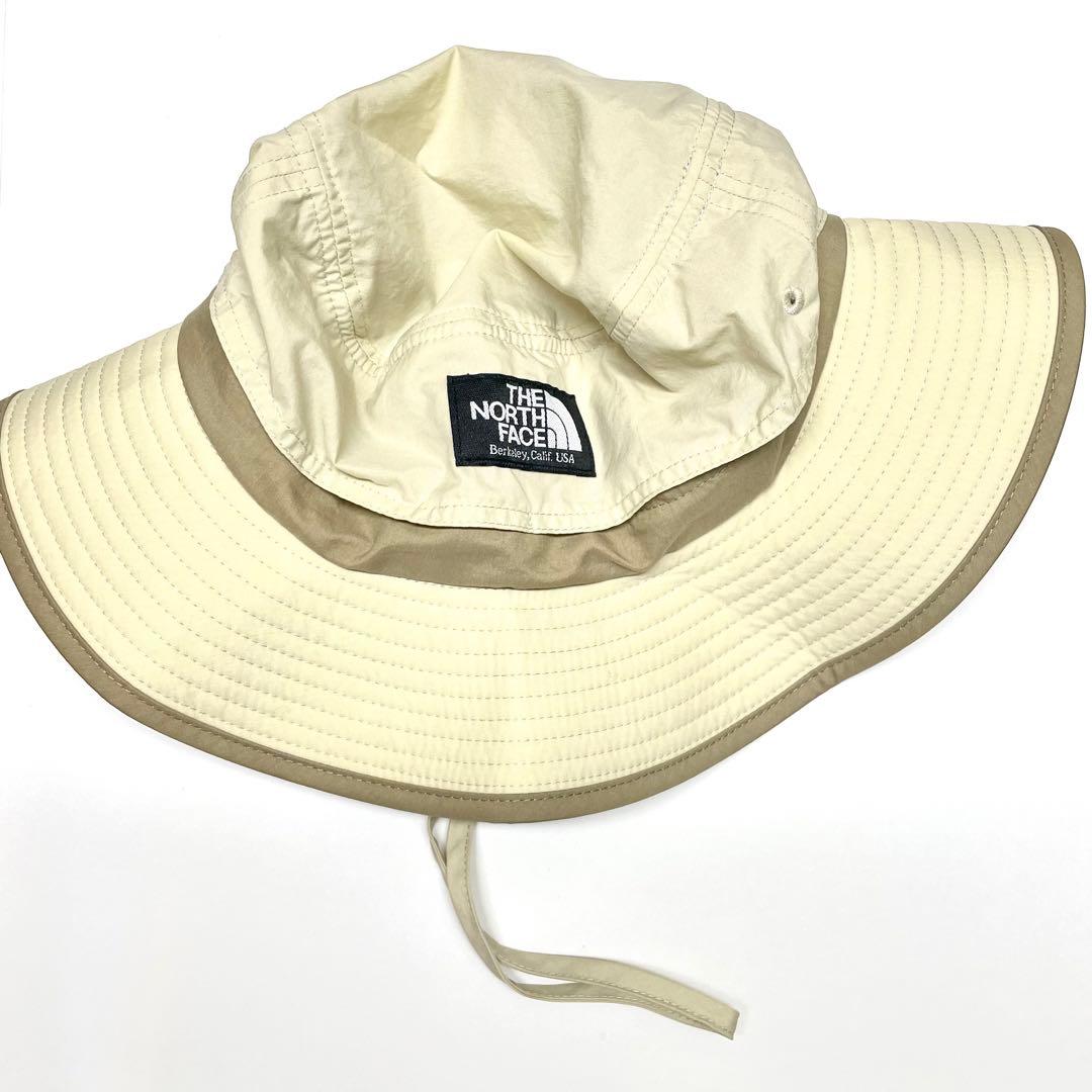 【新品未使用タグ付き】 TNF HorizonHat S クリーム色