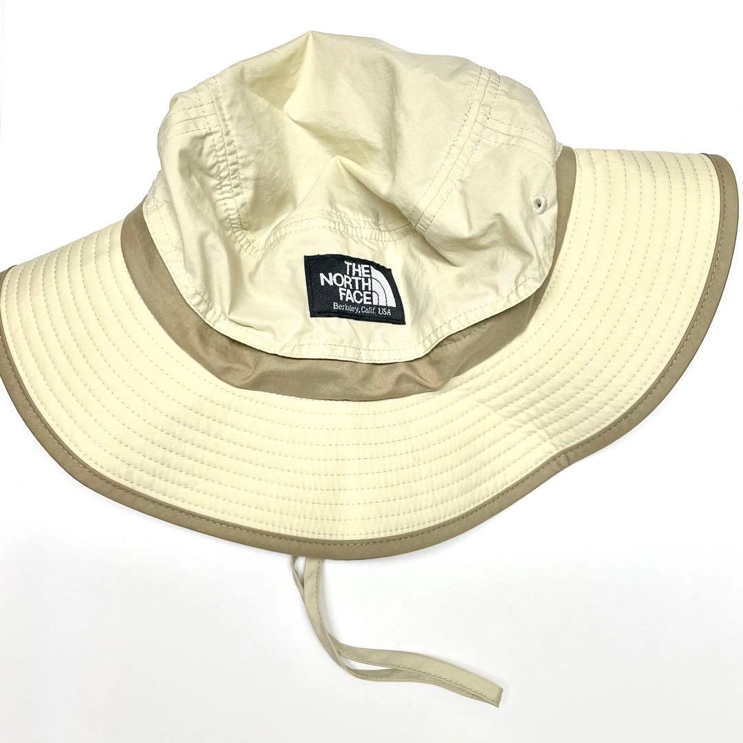 【新品未使用タグ付き】 TNF HorizonHat S クリーム色
