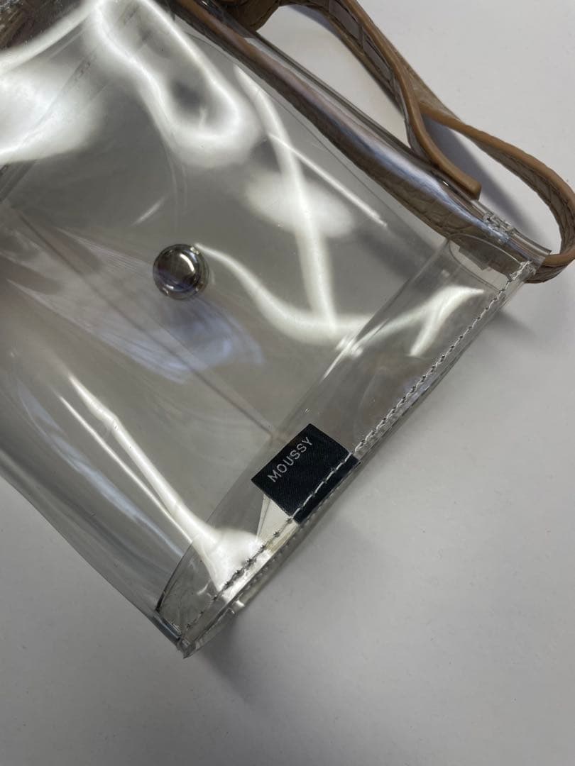 MOUSSY 2wayクリアショルダーバッグの写真2枚目