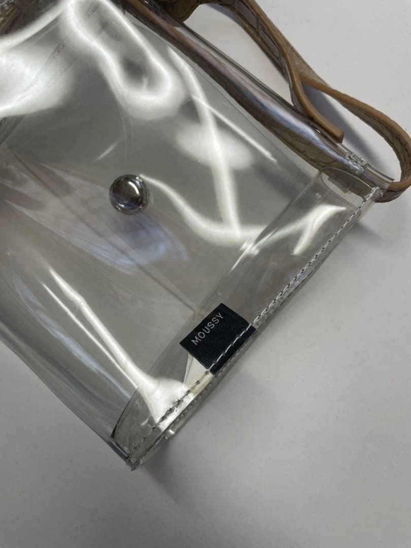 MOUSSY 2wayクリアショルダーバッグの写真2枚目