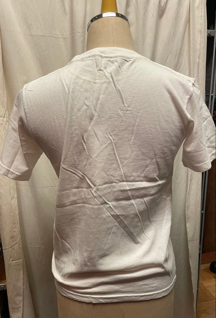 新品 綿100% 無地 クルーネック 半袖 Tシャツ ホワイトの写真3枚目