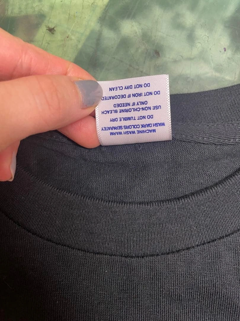 新品 United Athle 綿100% クルーネックTシャツ黒 Sサイズの写真5枚目