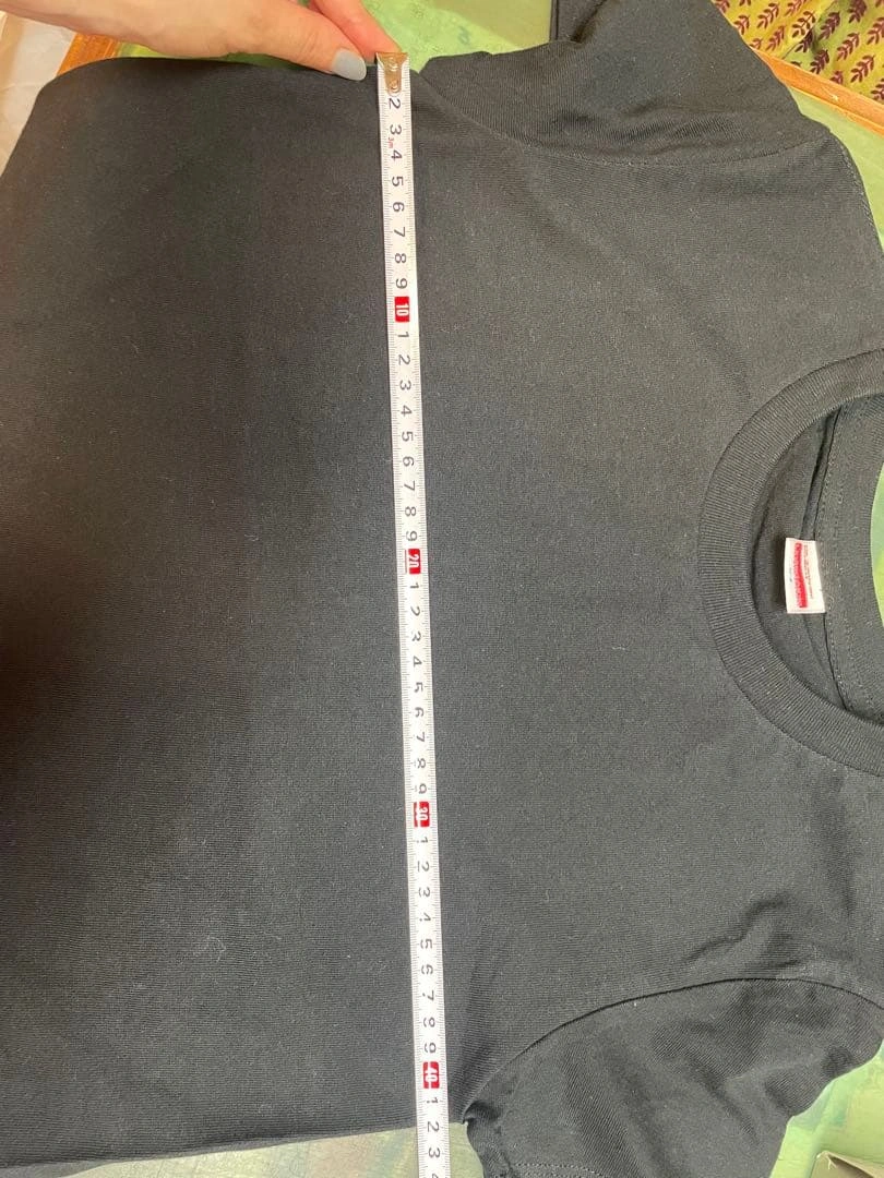 新品 United Athle 綿100% クルーネックTシャツ黒 Sサイズの写真6枚目
