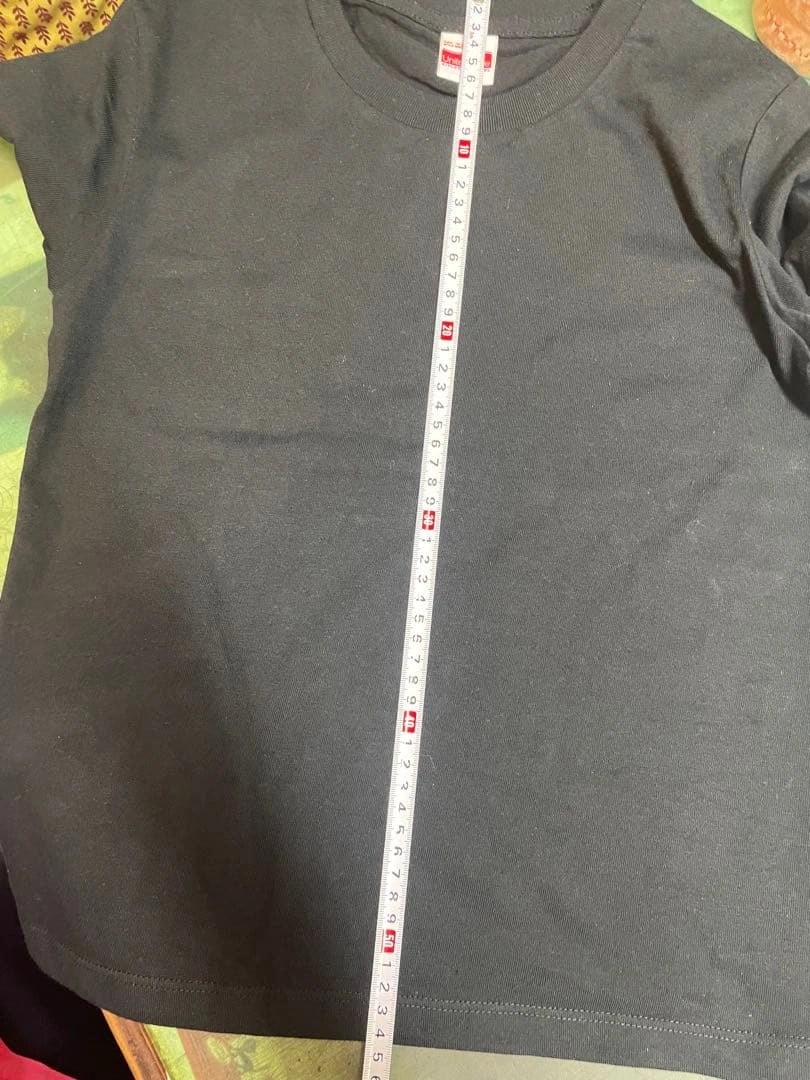 新品 United Athle 綿100% クルーネックTシャツ黒 Sサイズの写真7枚目