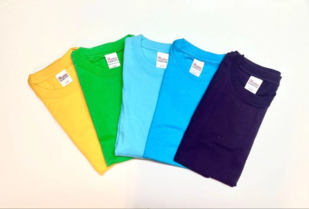 新品 Printstar 綿100% 半袖 クルーネック Tシャツ 150サイズ