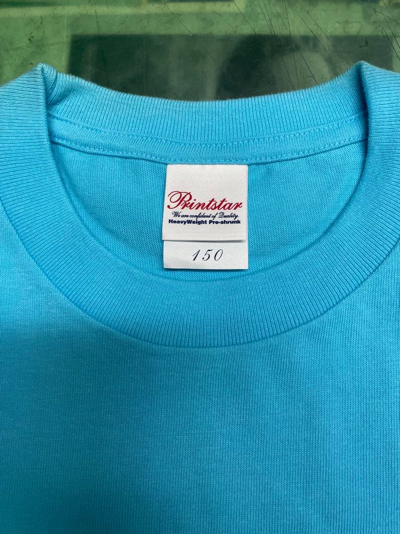 新品 Printstar 綿100% 半袖 クルーネック Tシャツ 150サイズの写真5枚目