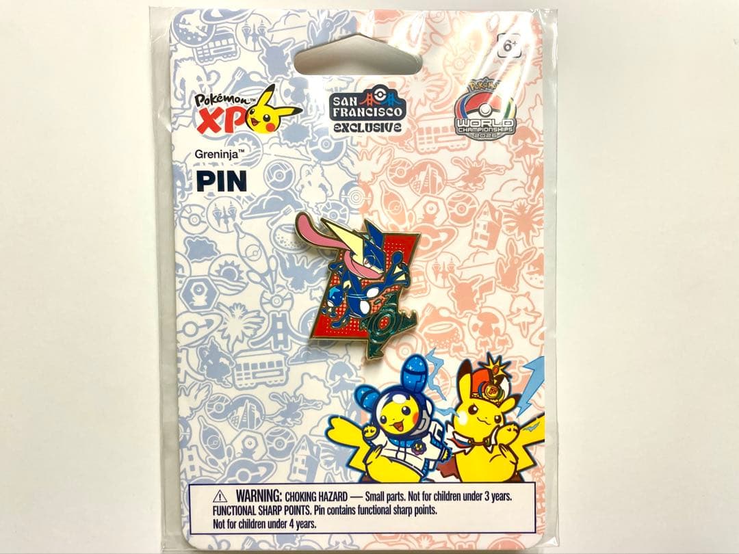 新品 ポケモンWCS 2026 SAN Francisco ピンズ ゲッコウガ