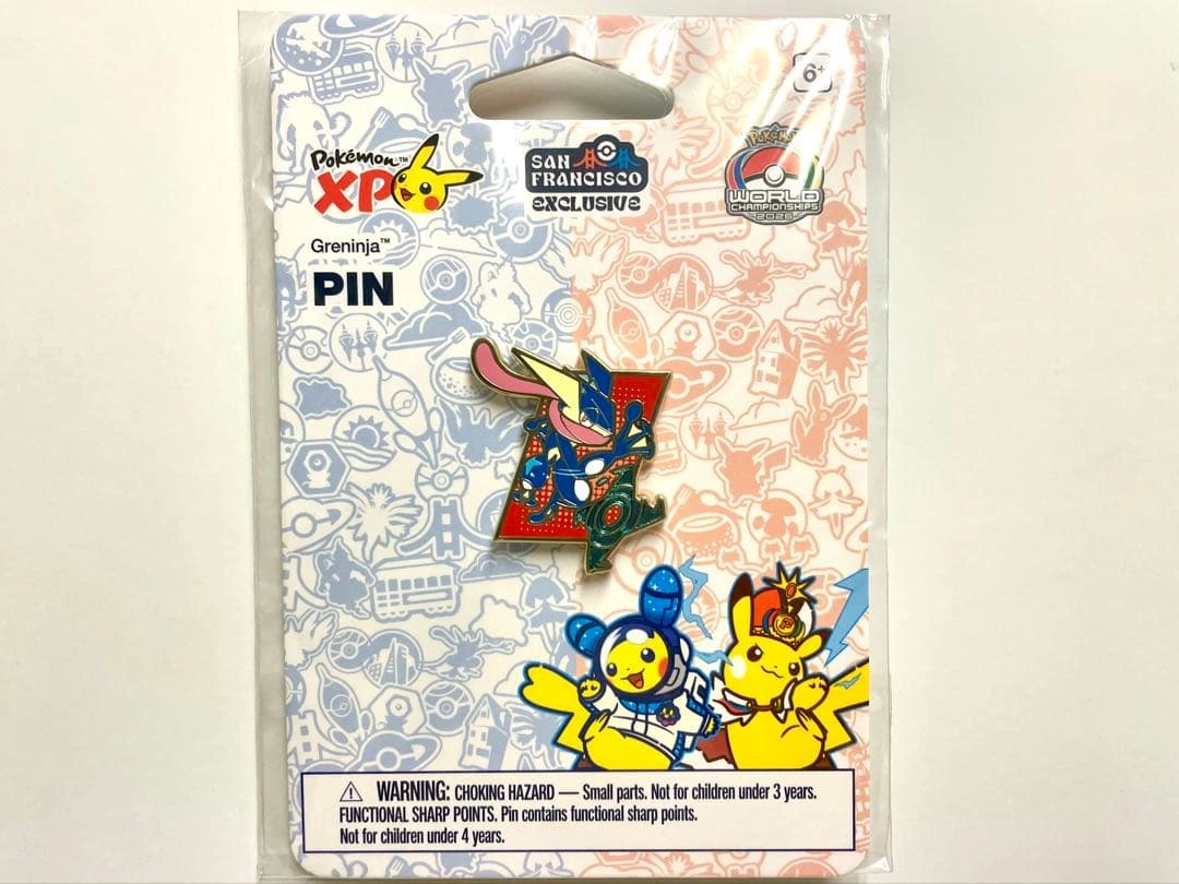 新品 ポケモンWCS 2026 SAN Francisco ピンズ ゲッコウガ