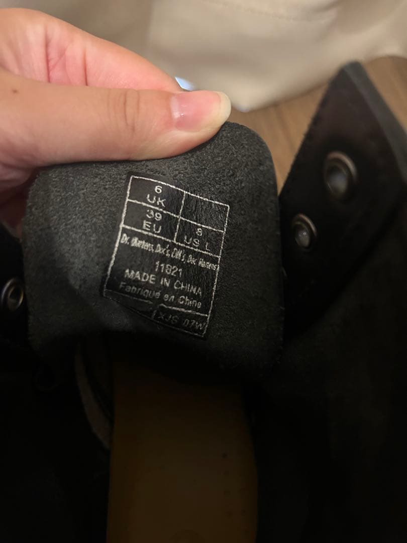 Dr. Martens 8ホール ブーツ ブラック【値段交渉◎】の写真5枚目