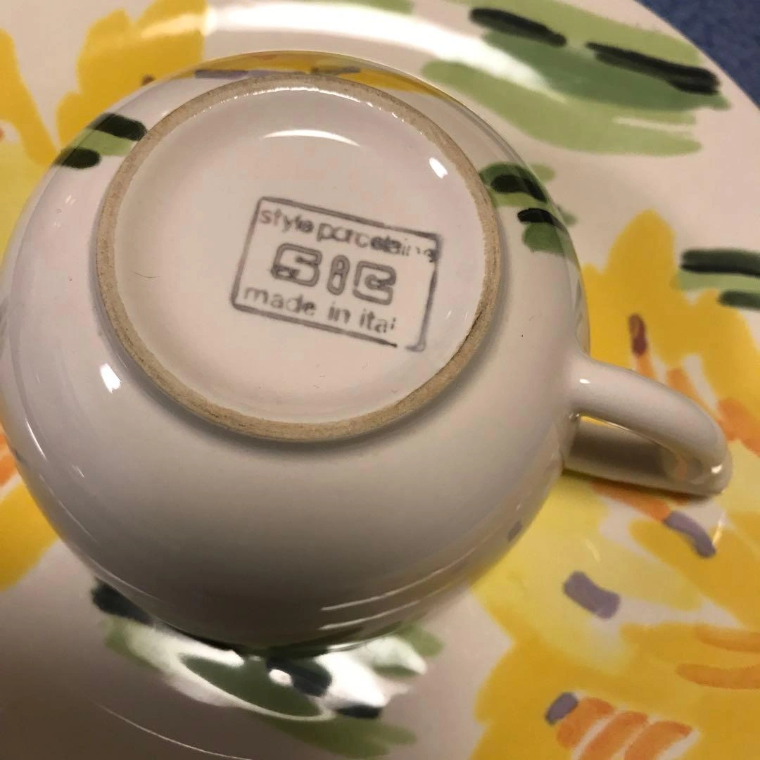 イタリア製アンティーク食器の写真5枚目