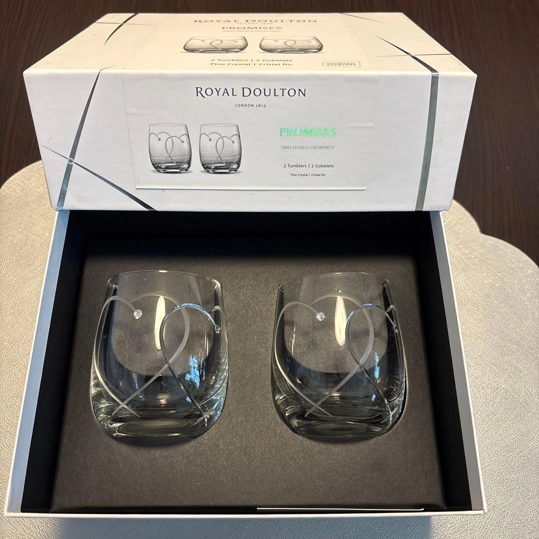 ROYAL DOULTON PROMISES タンブラー 2個セット