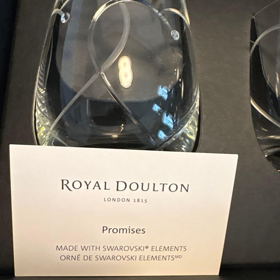 ROYAL DOULTON PROMISES タンブラー 2個セットの写真4枚目