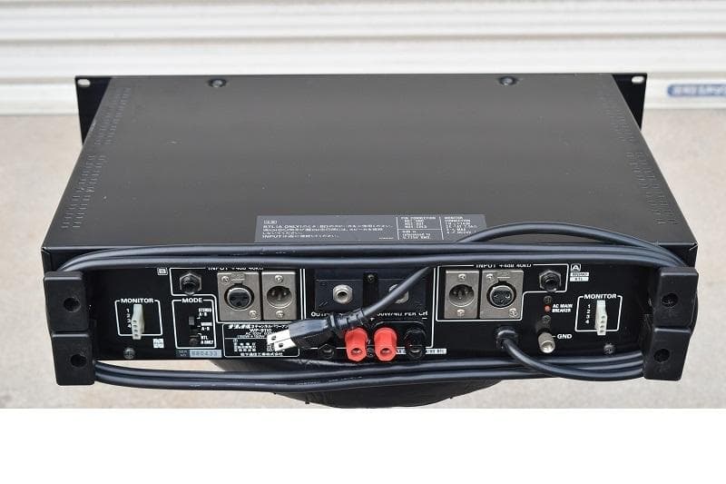 Panasonic『RAMSA WP-9110』パワーアンプ高品質ＰＡ業務用最適の写真4枚目