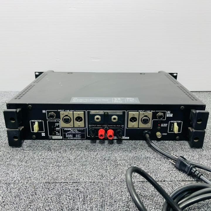 Panasonic『RAMSA WP-9110』パワーアンプ高品質ＰＡ業務用最適の写真5枚目