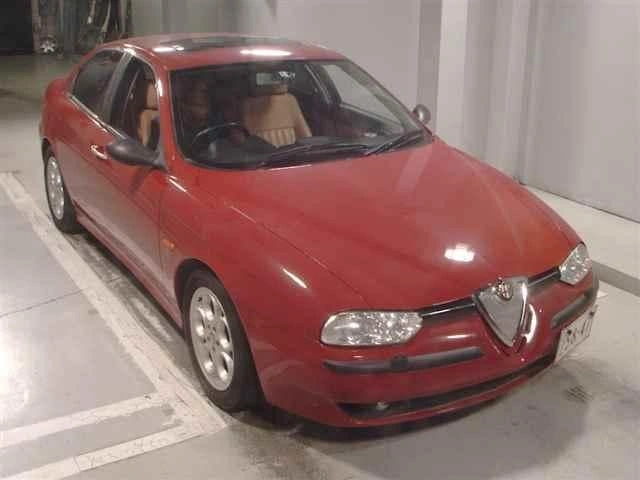 アルファロメオ156V6Qシステム助平クルマ赤タン革降参しました