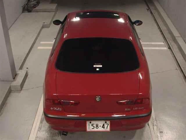 アルファロメオ156V6Qシステム助平クルマ赤タン革降参しましたの写真5枚目