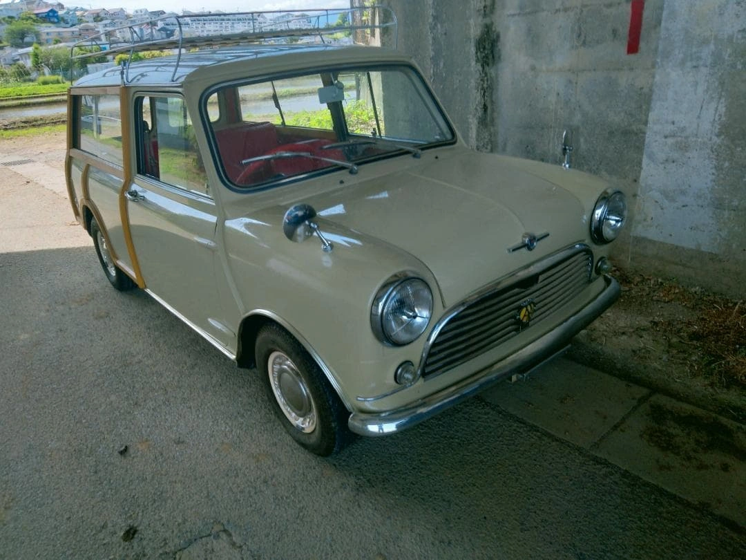 モーリスミニトラベラーMKⅢMK1カントリーマン木枠&機関絶好調