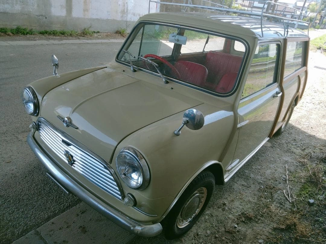 モーリスミニトラベラーMKⅢMK1カントリーマン木枠&機関絶好調の写真3枚目