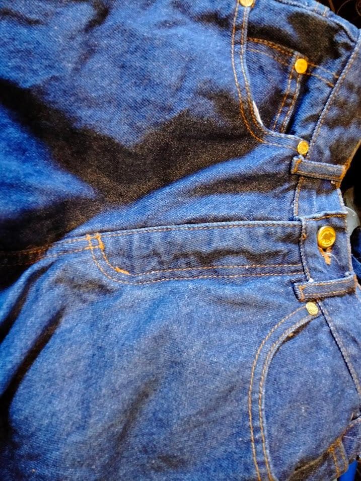 イタリア製ハンティングワールドデニムパンツ27インチ未使用長期保管品バブル期遺産の写真3枚目