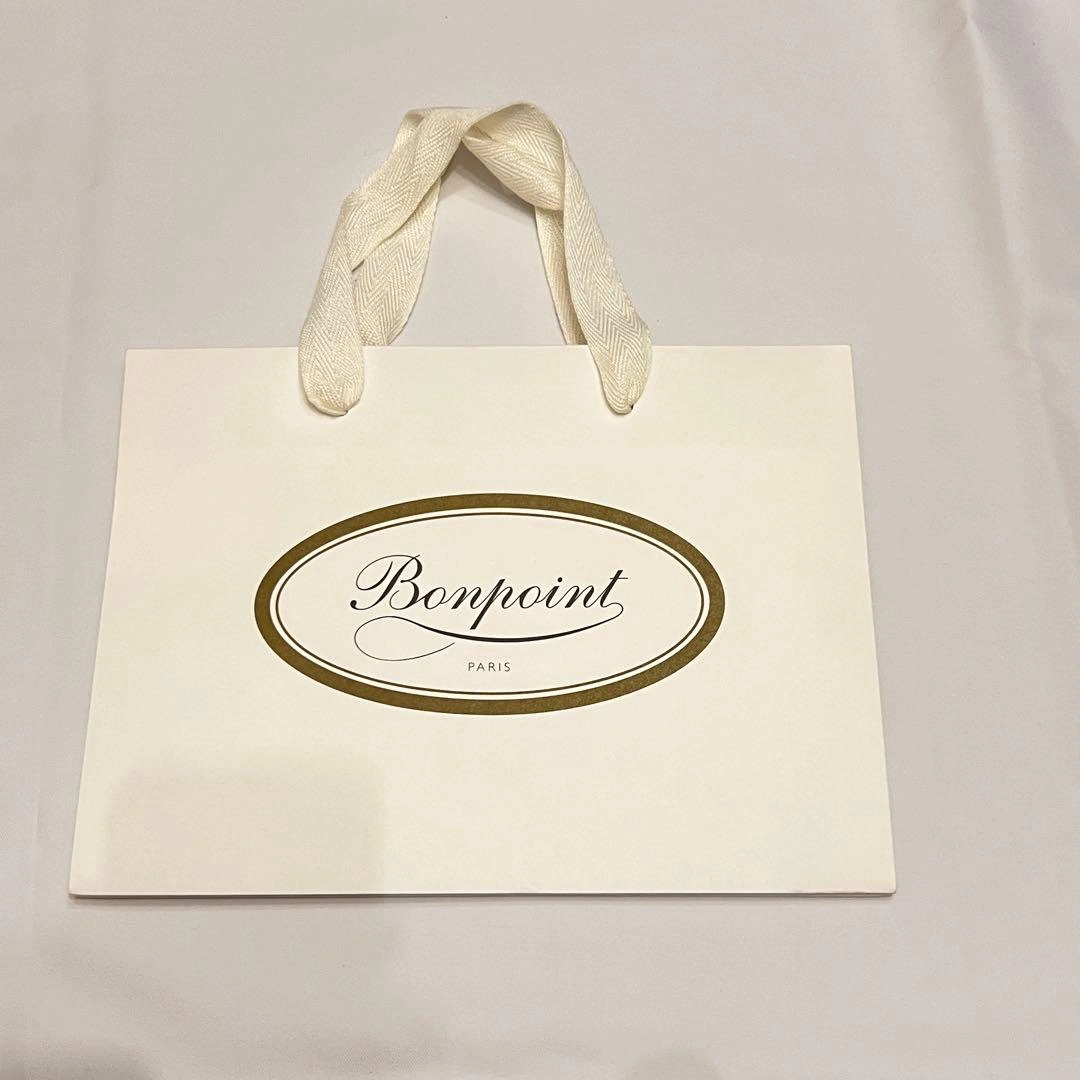 Bonpoint ボンポワン ショップ袋 紙袋 マチあり