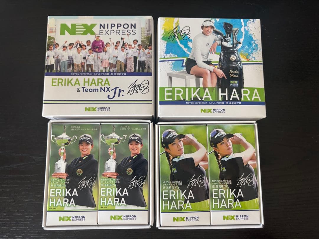 非売品 原英莉花 ゴルフボールセット NIPPON EXPRESS 新品 レア