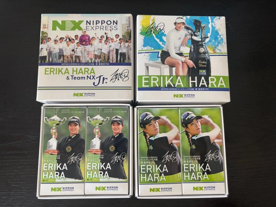 非売品 原英莉花 ゴルフボールセット NIPPON EXPRESS 新品 レア