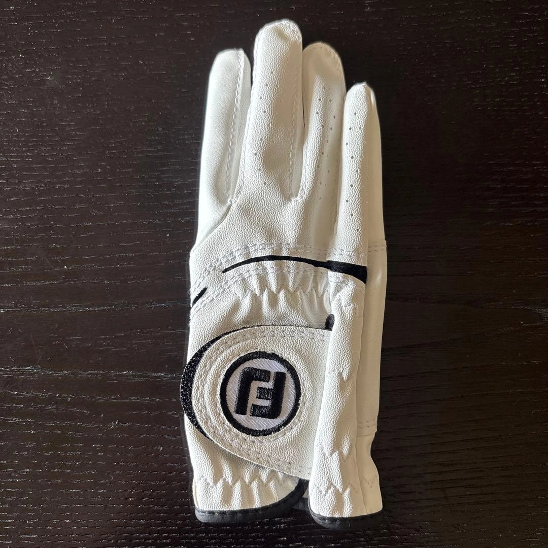 FootJoy ゴルフグローブ ホワイト ジュニアMサイズ