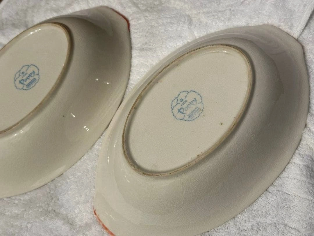 NAGOYA CERAMIC POPPY お皿2枚セット グラタン カレーなどの写真5枚目