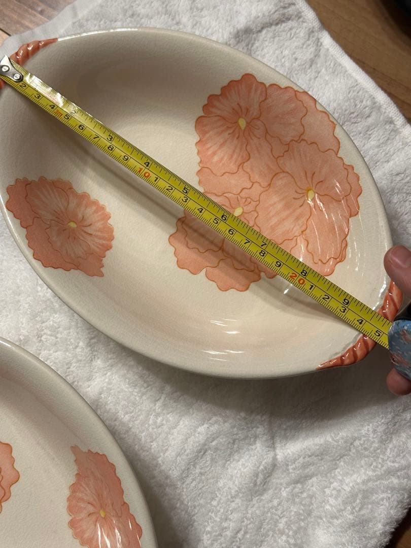NAGOYA CERAMIC POPPY お皿2枚セット グラタン カレーなどの写真6枚目