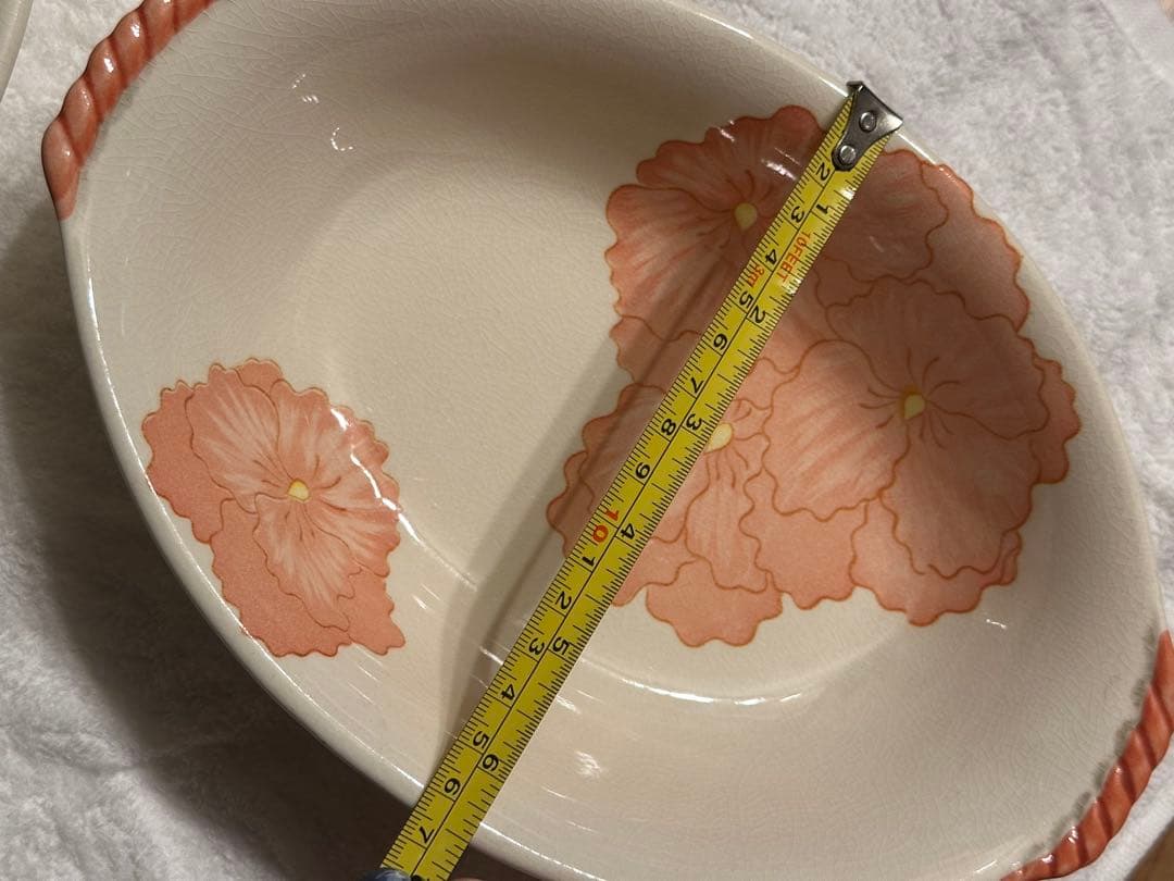 NAGOYA CERAMIC POPPY お皿2枚セット グラタン カレーなどの写真7枚目