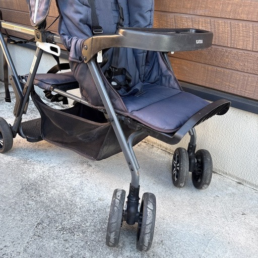 カトージ 2人乗りベビーカー 二人でゴーの写真4枚目