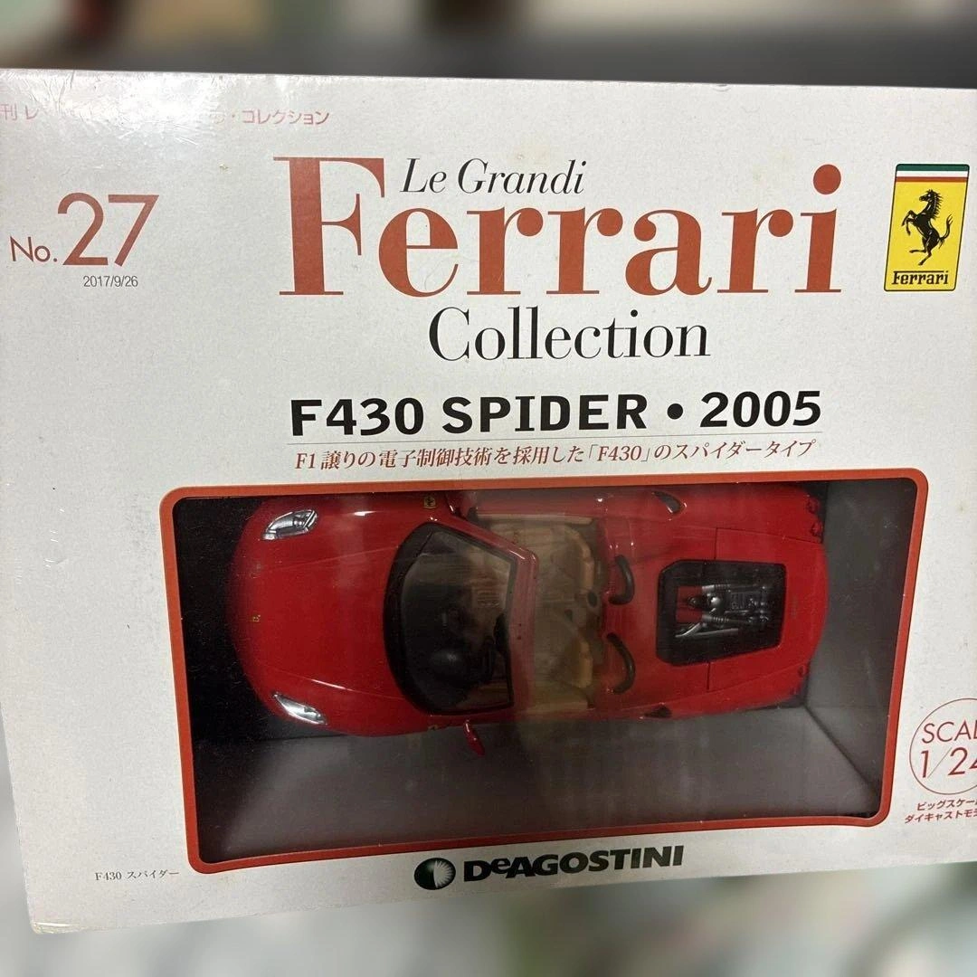 DeAGOSTINI Ferrari F430 1/24 模型の写真2枚目