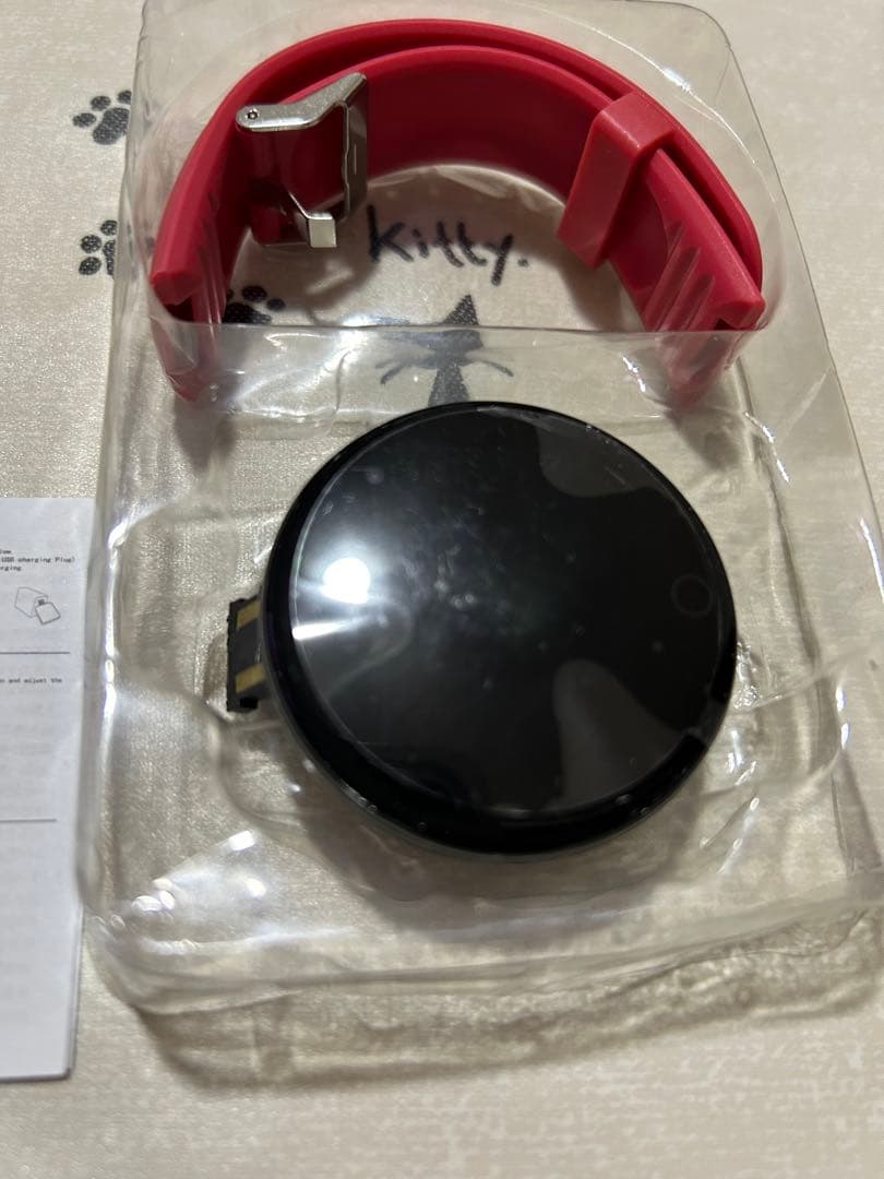 特価 新品未使用品 多機能スマートウォッチ D18 レッド 本体の写真4枚目