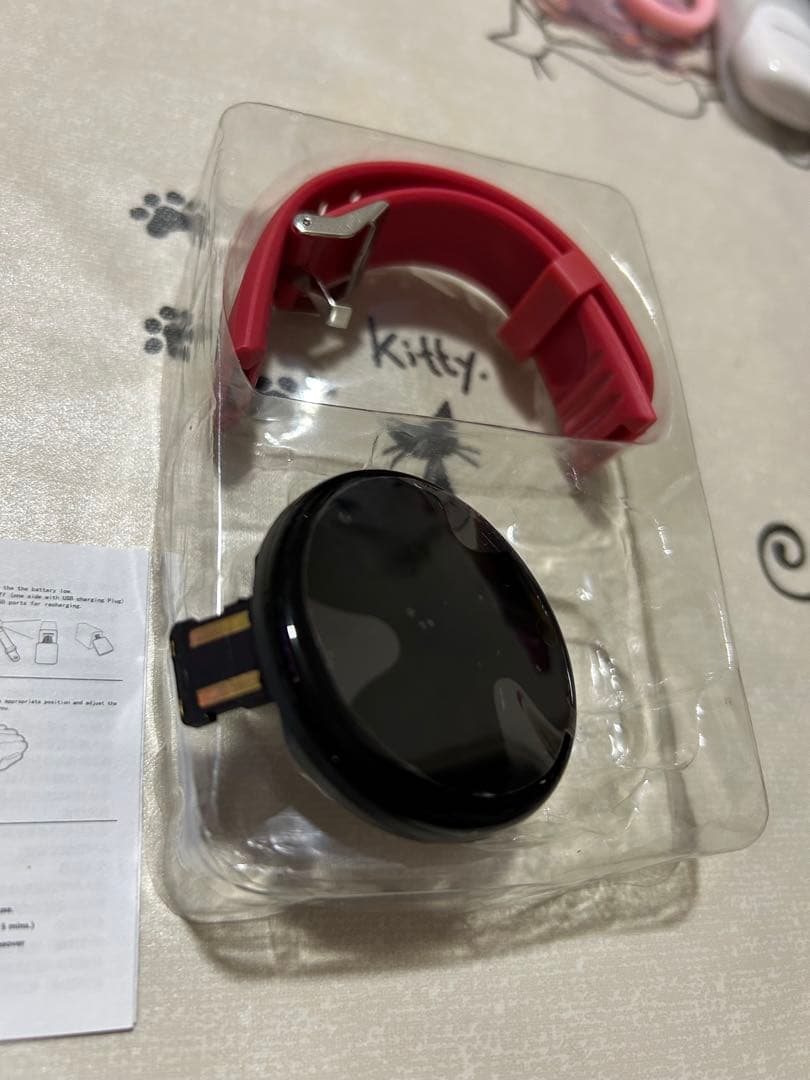 特価 新品未使用品 多機能スマートウォッチ D18 レッド 本体の写真7枚目