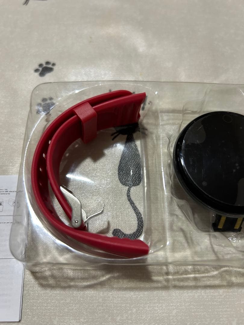 特価 新品未使用品 多機能スマートウォッチ D18 レッド 本体の写真8枚目