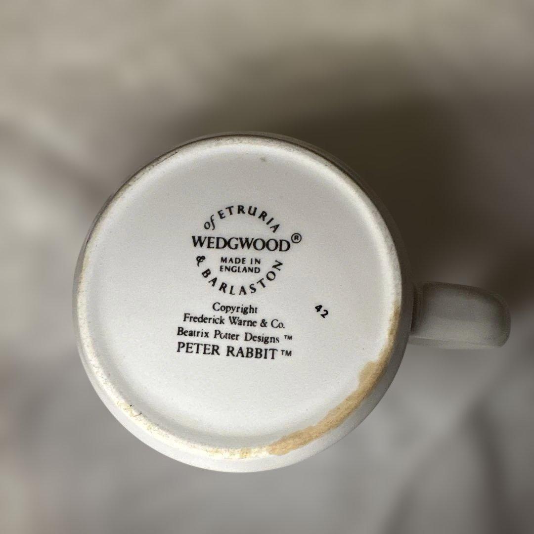 WEDGWOOD ピーターラビット マグカップ 英国製の写真4枚目