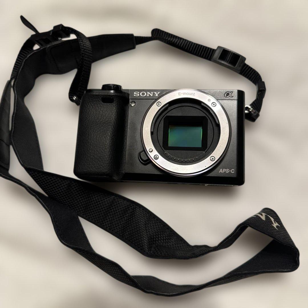ジャンク品 SONY ミラーレス一眼カメラ 本体 α6000