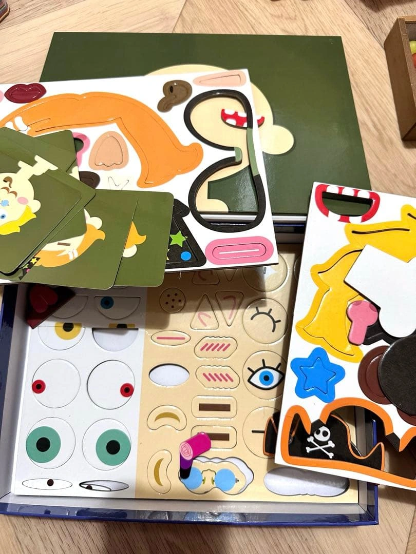 Make a Face メイク・ア・フェイス マグネット遊び パズルゲームの写真3枚目