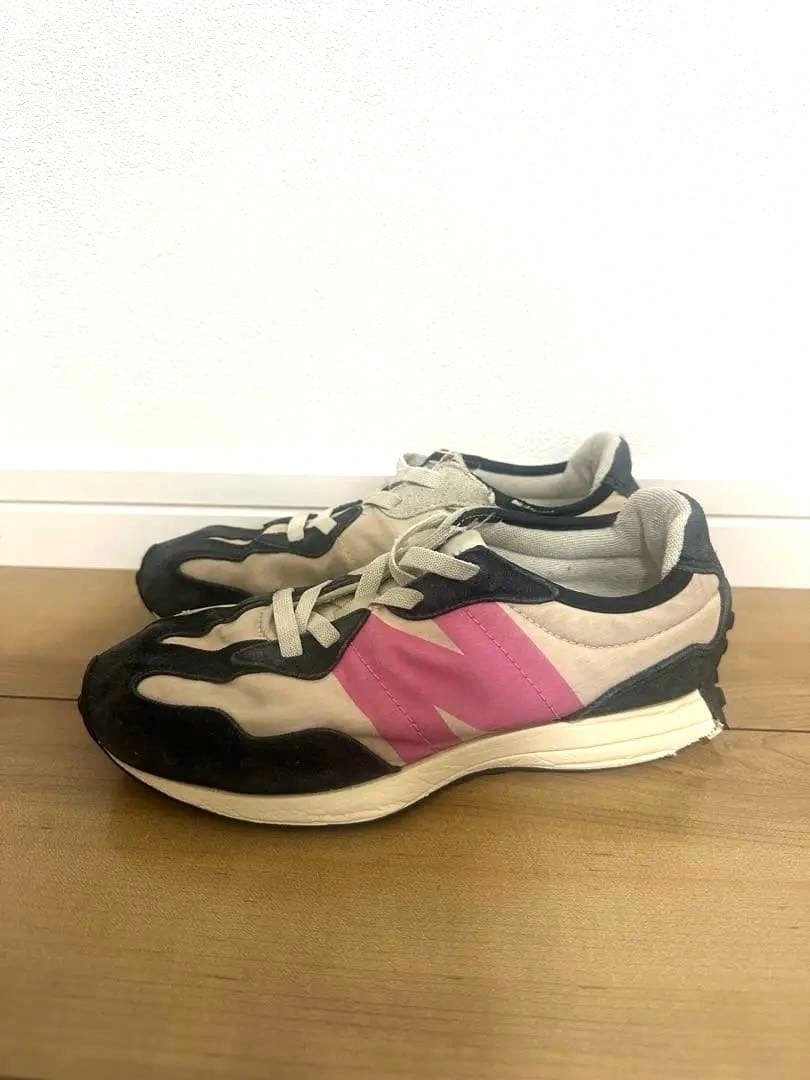 New Balance PH327VL スニーカー ブラックピンク 21.5cm