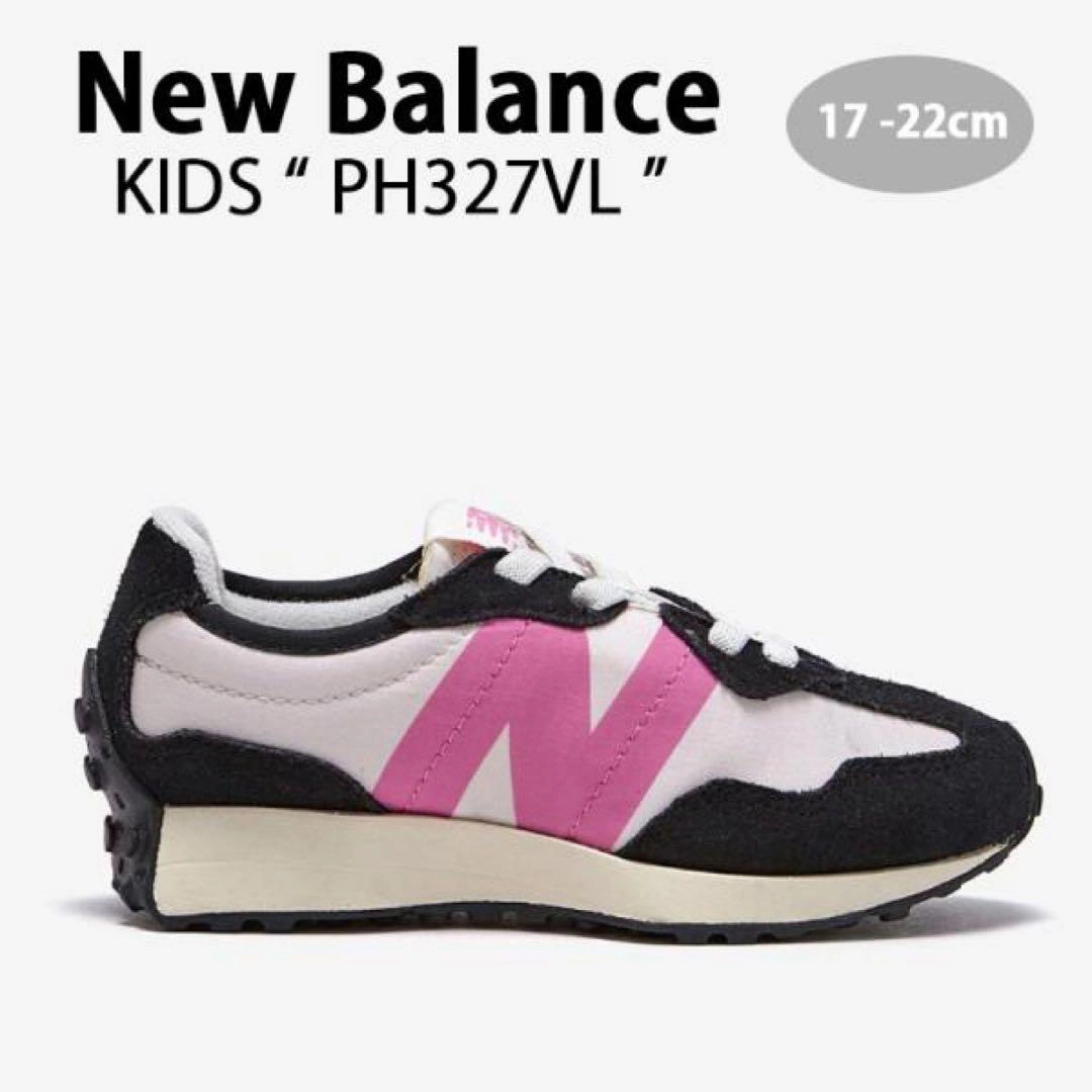 New Balance PH327VL スニーカー ブラックピンク 21.5cmの写真6枚目