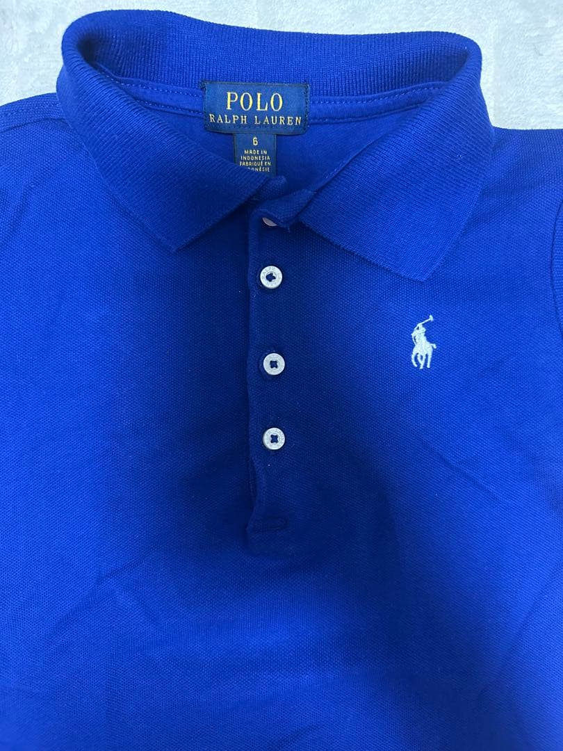 POLO RALPH LAUREN ワンピース 半袖 6 120cmの写真2枚目