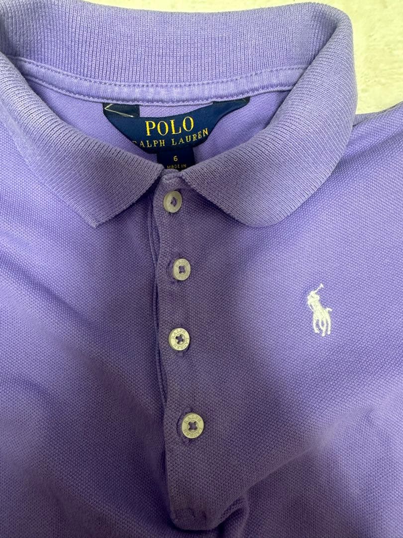 POLO RALPH LAUREN ワンピース 半袖 6 120cmの写真2枚目