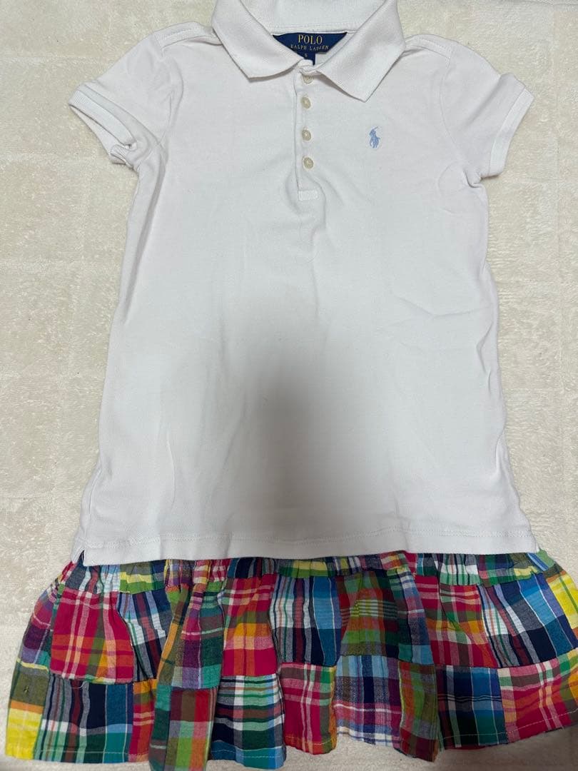 POLO RALPH LAUREN ワンピース 半袖 6 120cm