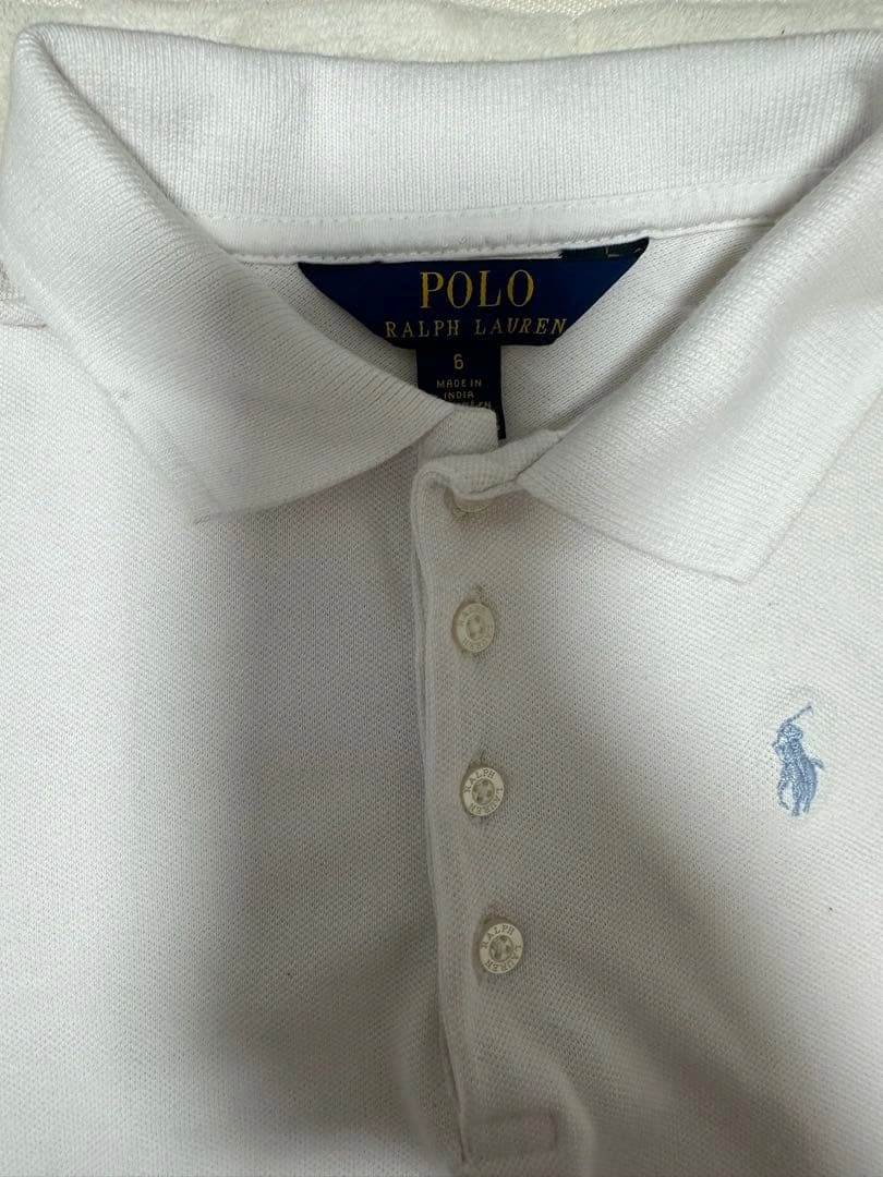 POLO RALPH LAUREN ワンピース 半袖 6 120cmの写真2枚目