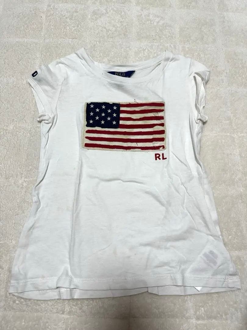 POLO RALPH LAUREN Tシャツ 星条旗 6 120cm