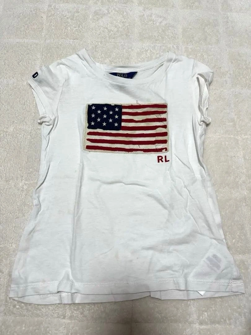 POLO RALPH LAUREN Tシャツ 星条旗 6 120cm
